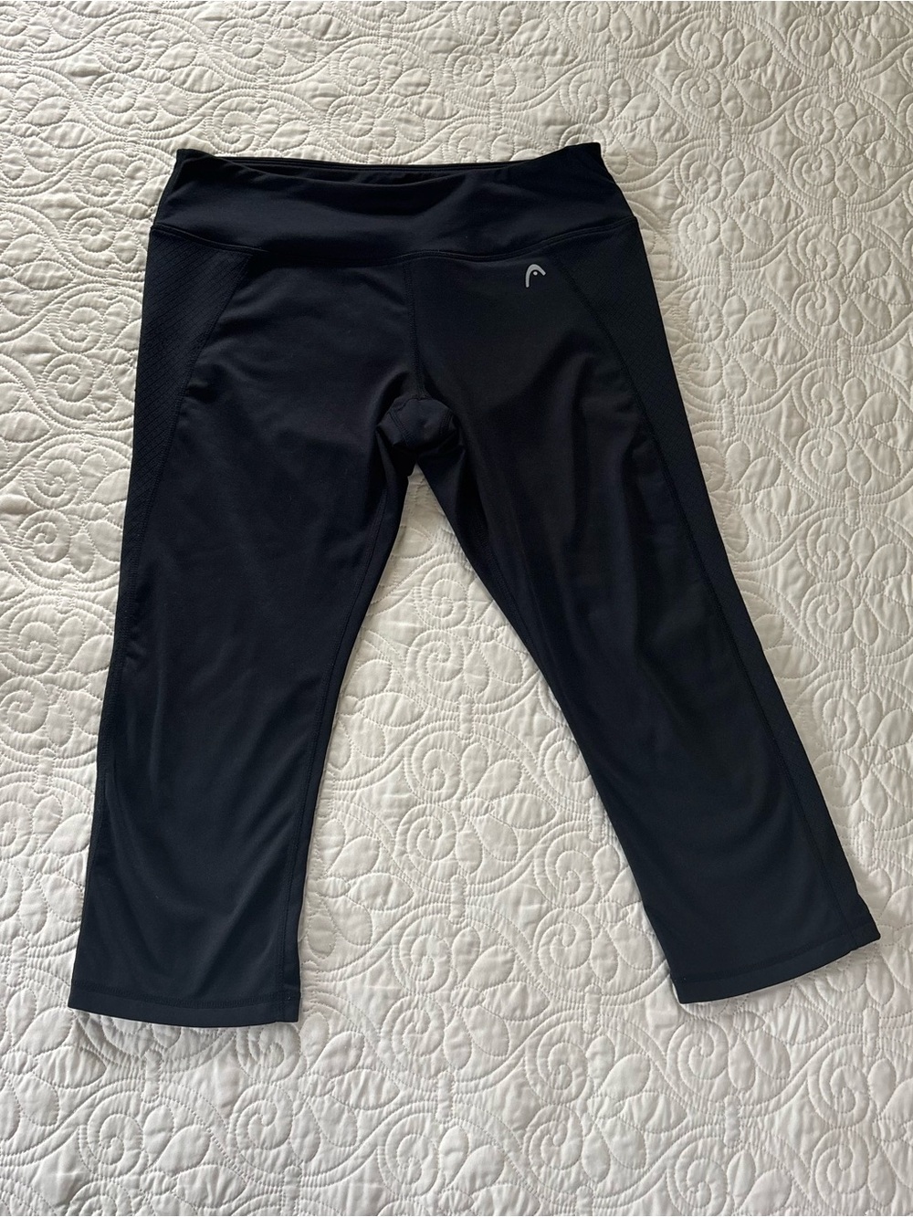 Head Women's Capri Black Leggings